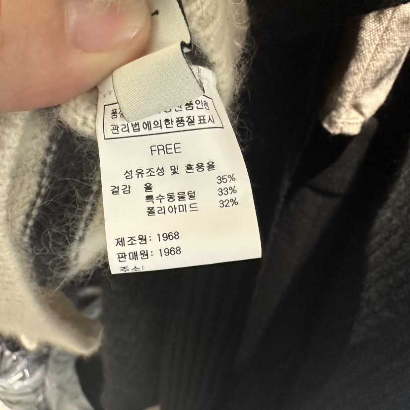 1968東大門㊣代購女士新品推薦時尚人氣熱賣職業針織衫開衫1968/YEOUYA針織衫