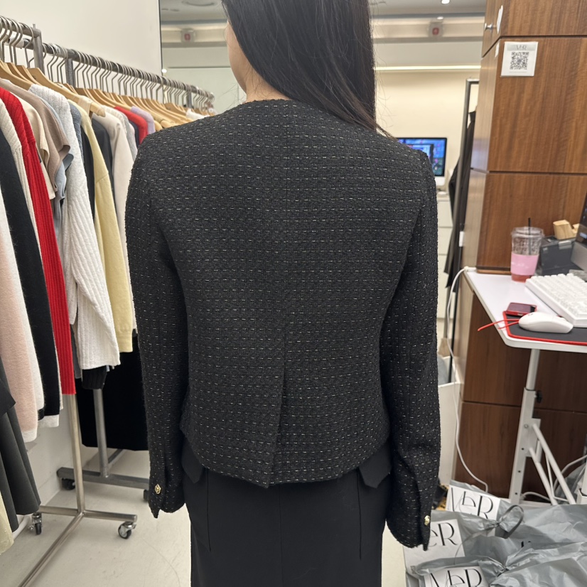 MER東大門㊣直郵女裝新款25秋冬人氣休閑推薦真品時尚熱賣夾克MER/ANGELO BIANCO夾克