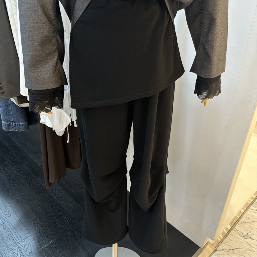 AIME HOPE MAKE韓國代購㊣女士新品25秋冬推薦人氣時尚裙褲AIME HOPE MAKE裙褲圖色2