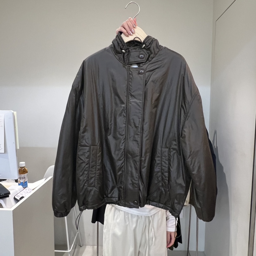 OUTRENE東大門㊣直郵女士新品職業熱賣休閑推薦短款棉服夾棉OUTRENE短款棉服圖色2