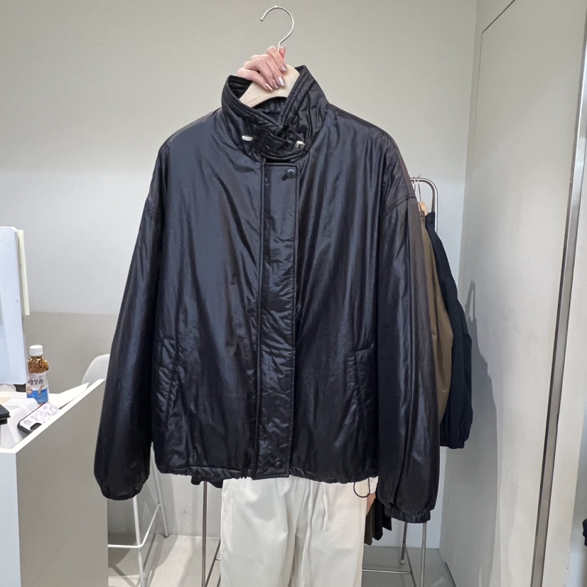 OUTRENE東大門㊣直郵女士新品職業熱賣休閑推薦短款棉服夾棉OUTRENE短款棉服圖色3