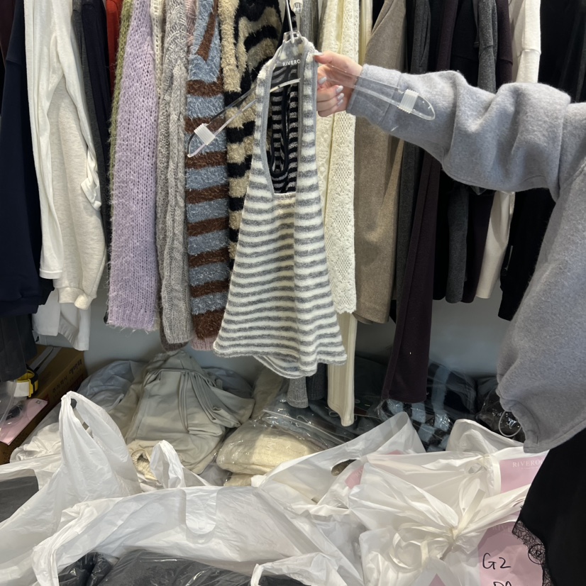 RIVEROOM東大門㊣代購女士新品人氣時尚真品休閑職業吊帶背心RIVEROOM吊帶/背心圖色2