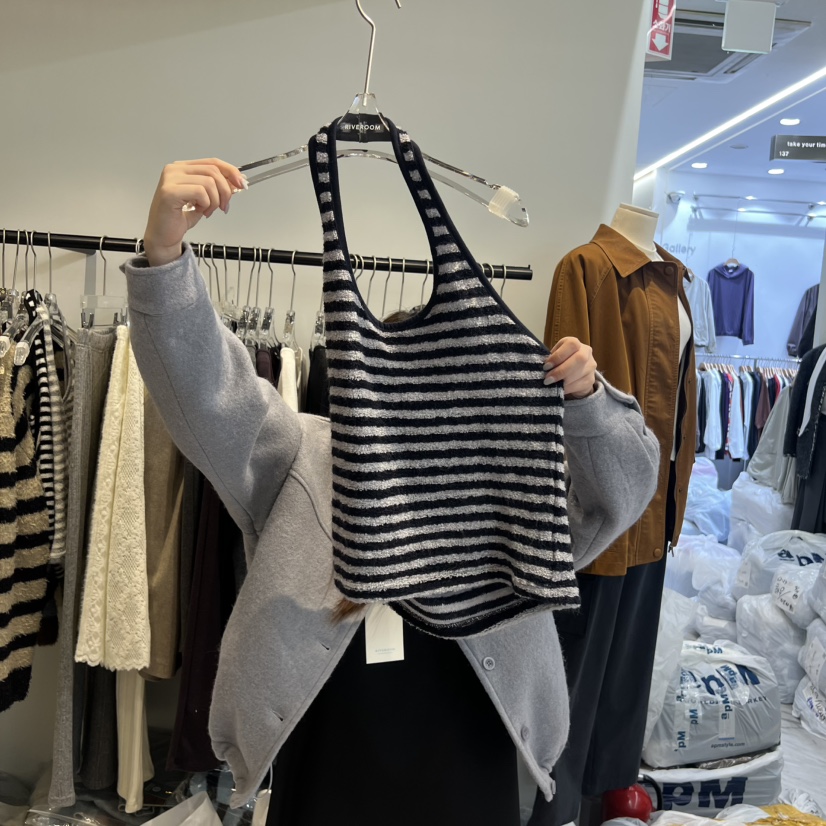 RIVEROOM東大門㊣代購女士新品人氣時尚真品休閑職業吊帶背心RIVEROOM吊帶/背心圖色3