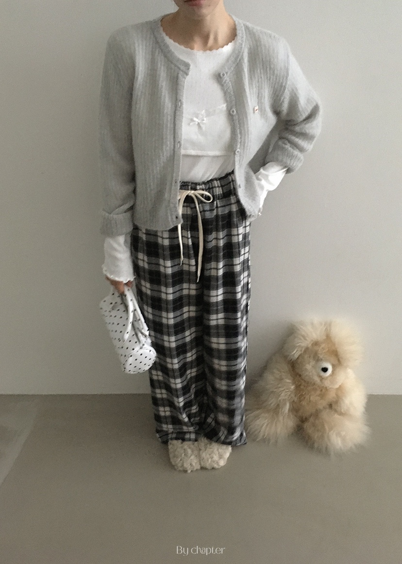 BY CHAPTER東大門㊣直郵女裝新品熱賣25秋冬時尚職業休閑褲BY Chapter休閑褲