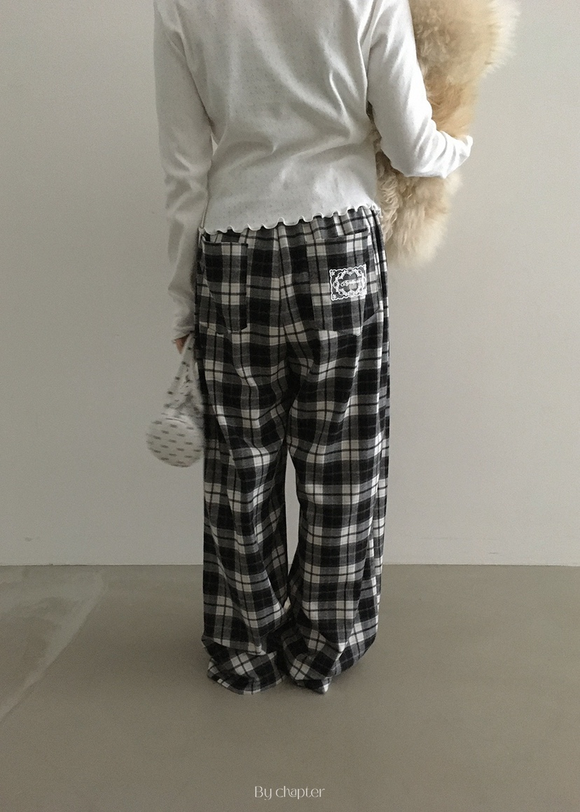 BY CHAPTER東大門㊣直郵女裝新品熱賣25秋冬時尚職業休閑褲BY Chapter休閑褲