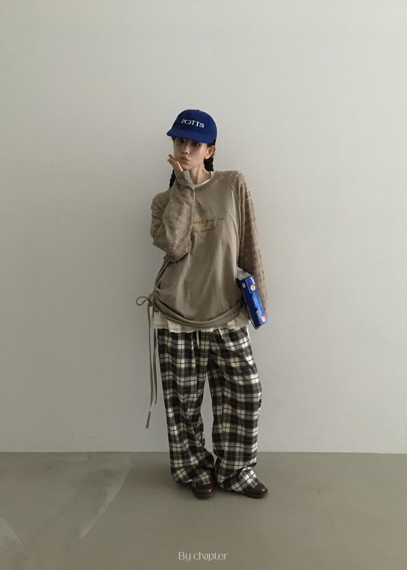 BY CHAPTER東大門㊣直郵女裝新品熱賣25秋冬時尚職業休閑褲BY Chapter休閑褲
