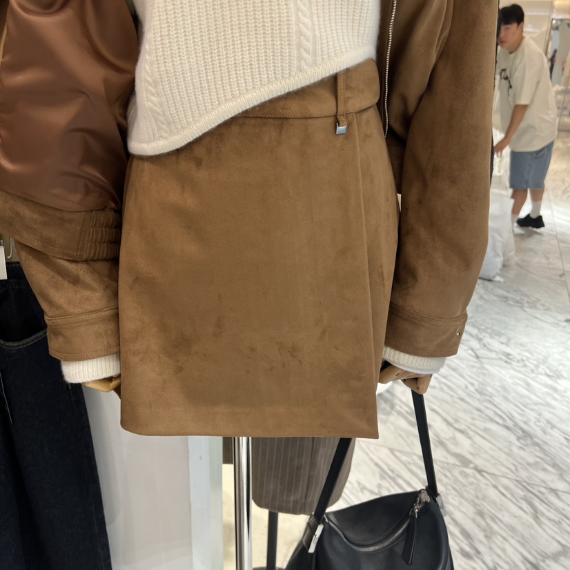 PHILO東大門㊣實拍女裝新品熱賣休閑職業推薦時尚人氣25秋冬短裙PHILO短裙圖色2