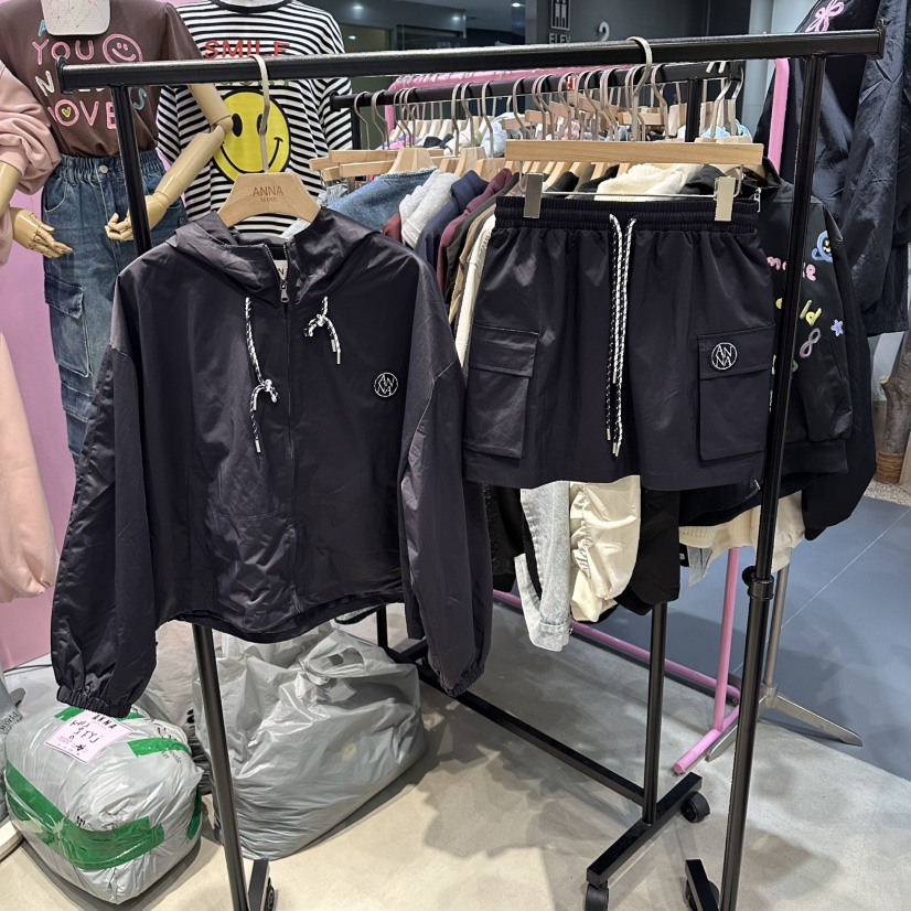 ANNA東大門㊣代購女士新品熱賣休閑職業推薦人氣真品套裝套裝ANNA套裝圖色1