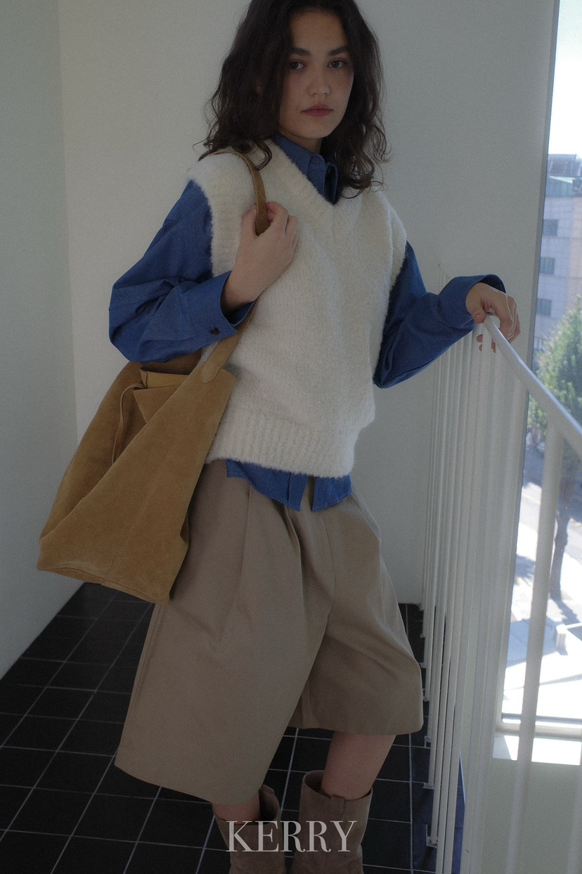 KERRY東大門㊣實拍女裝新款真品25秋冬休閑熱賣推薦吊帶背心KERRY吊帶/背心