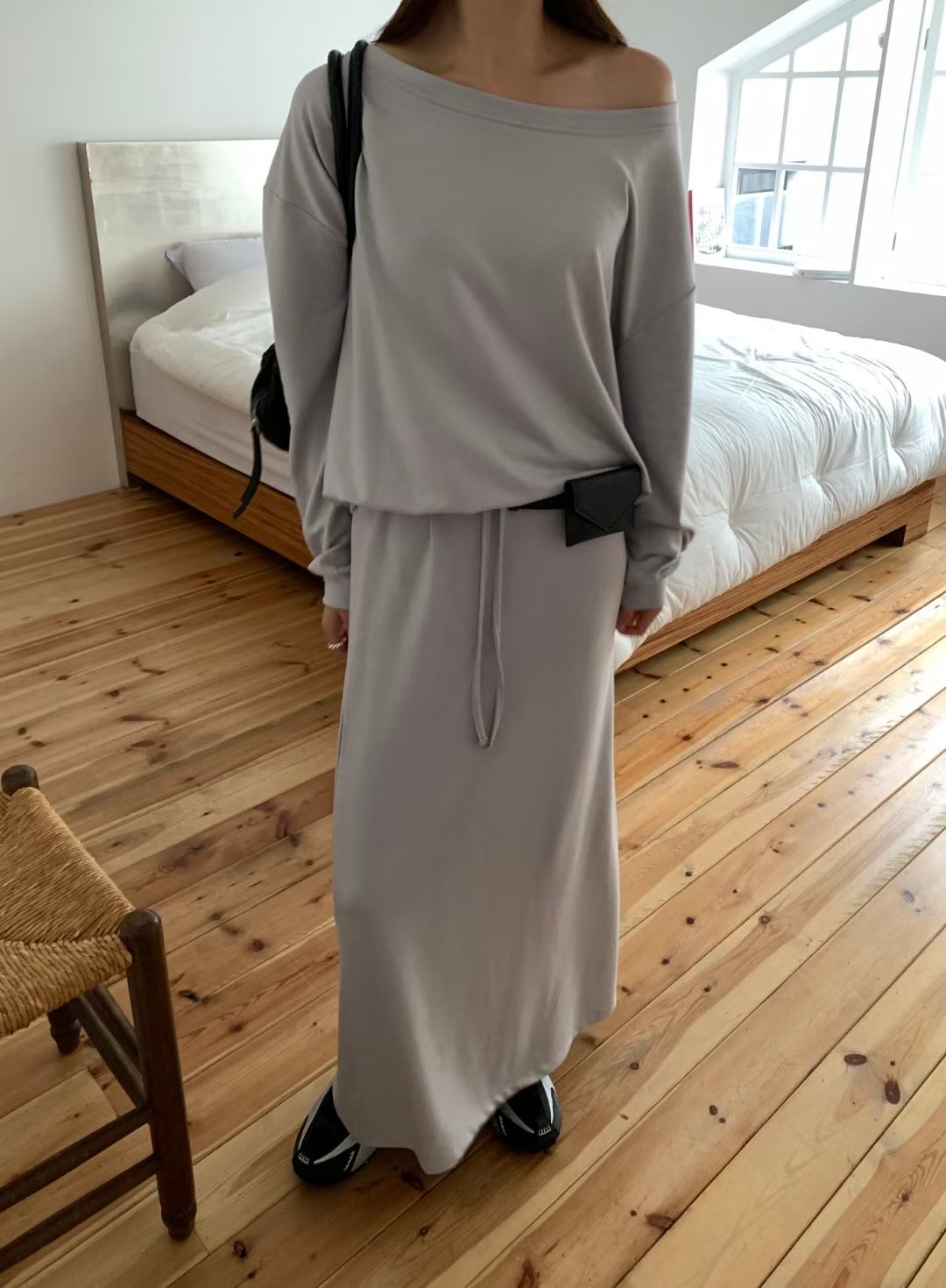 LIBERTY東大門㊣實拍女士新款25秋冬人氣休閑推薦套裝不含腰包LIBERTY套裝圖色1