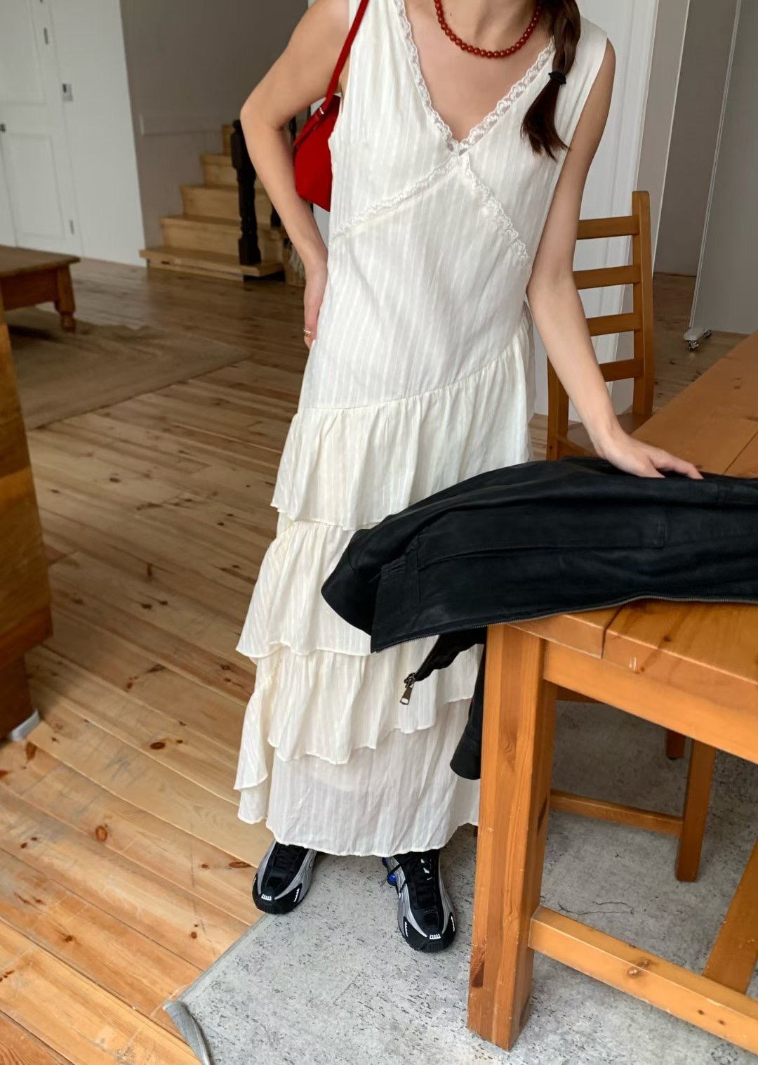 LIBERTY東大門㊣代購女士新款真品推薦時尚25秋冬休閑連衣裙LIBERTY連衣裙圖色1