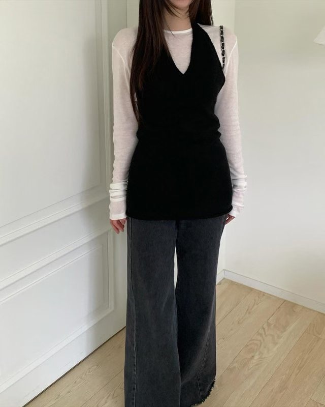 LIBERTY東大門㊣直郵女士新款25秋冬人氣真品吊帶背心不含內搭LIBERTY吊帶/背心圖色3