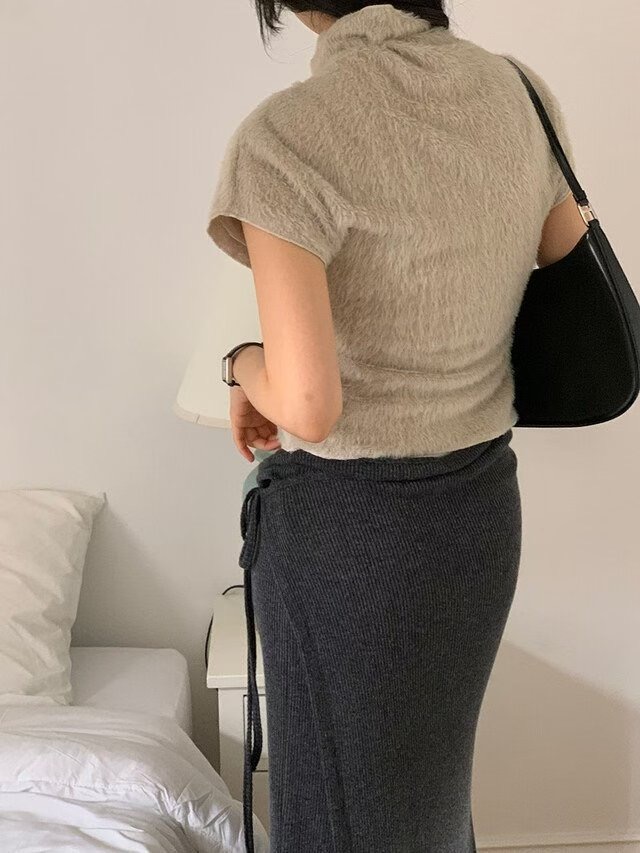 LIBERTY韓國代購㊣女士新款職業25秋冬推薦熱賣人氣時尚針織衫LIBERTY針織衫