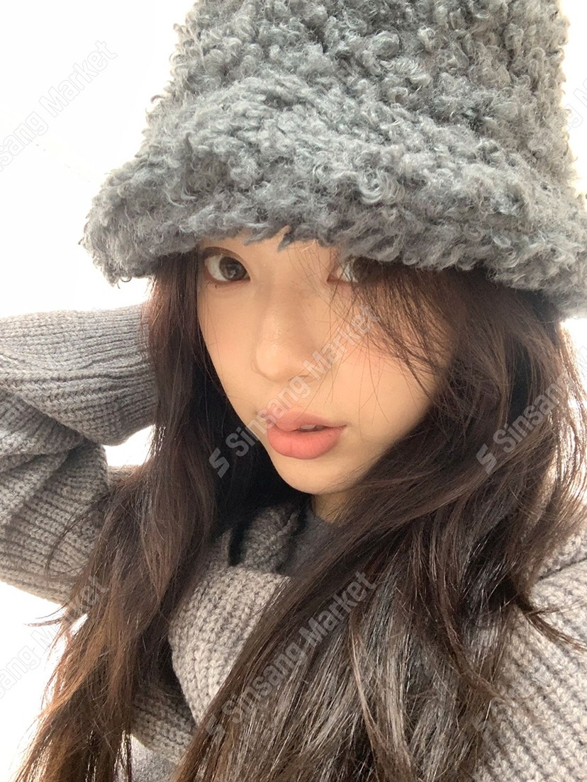 NICEALICE東大門㊣代購女士新款真品熱賣帽子奶油色漁夫帽羊毛NICEALICE帽子