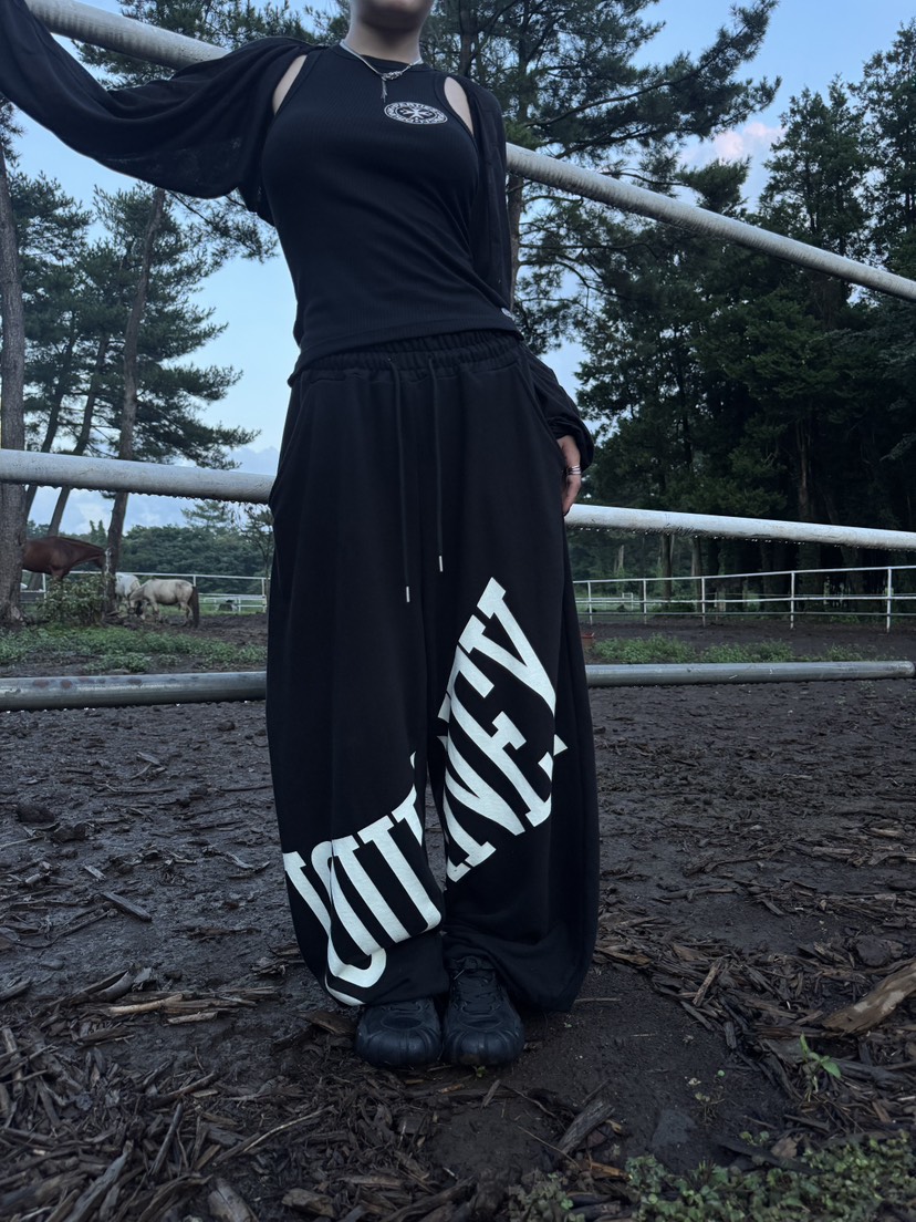 SEEOT東大門㊣直郵女裝新款休閑時尚人氣熱賣休閑褲男女同款GGD休閑褲