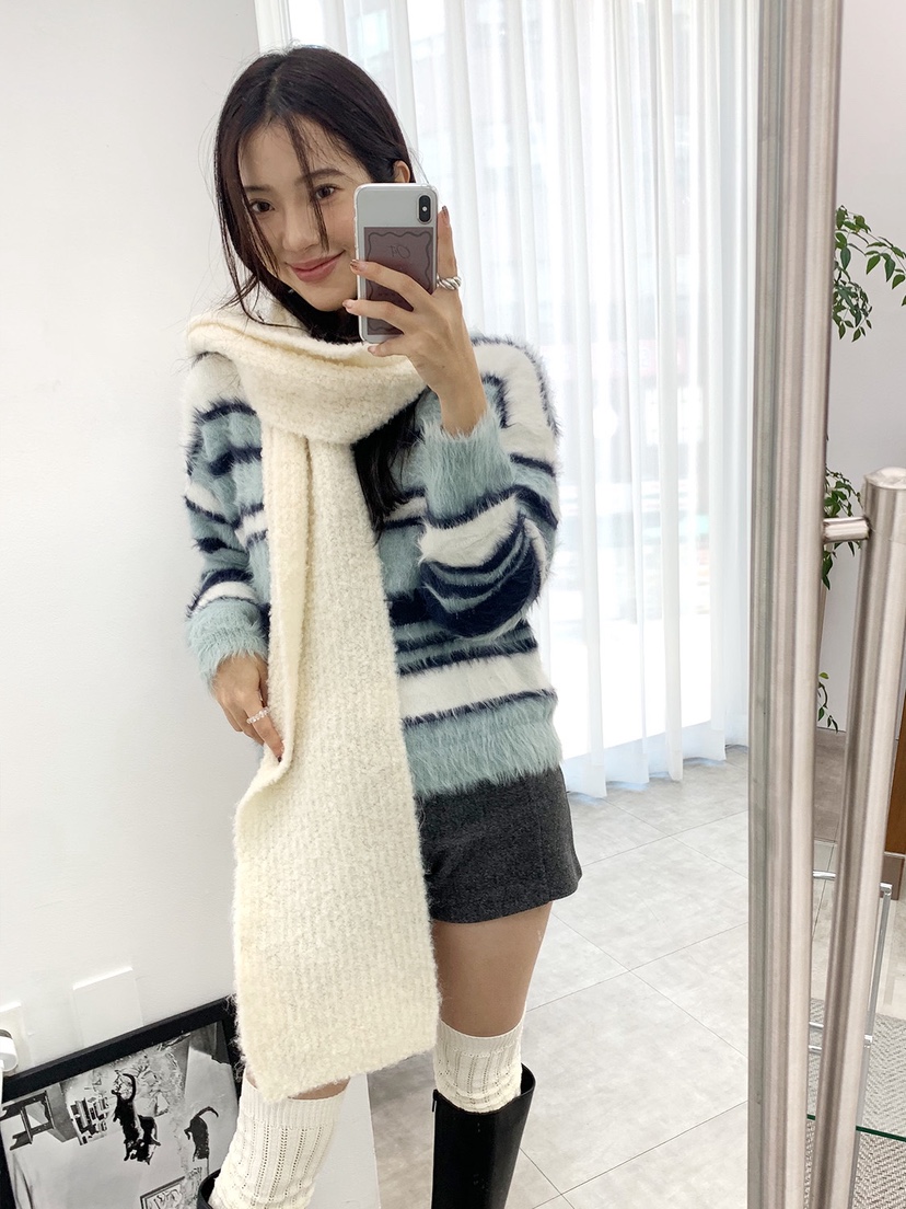 NICEALICE韓國直郵㊣女裝新品推薦熱賣職業時尚休閑圍巾披肩NICEALICE圍巾/披肩