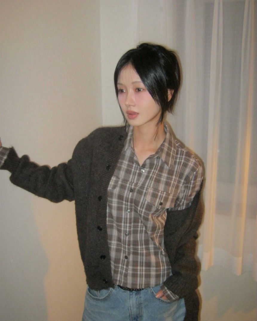EOMPIT東大門㊣直郵女裝新品時尚熱賣推薦職業人氣襯衫蕾絲衫EOMPIT襯衫/蕾絲衫
