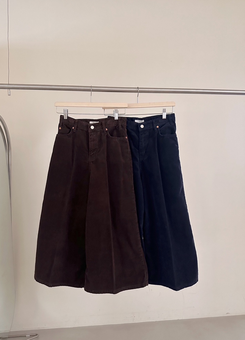 FORMSTUDIO東大門㊣直郵女裝新品25秋冬休閑時尚真品休閑褲FORMSTUDIO休閑褲圖色2左二色