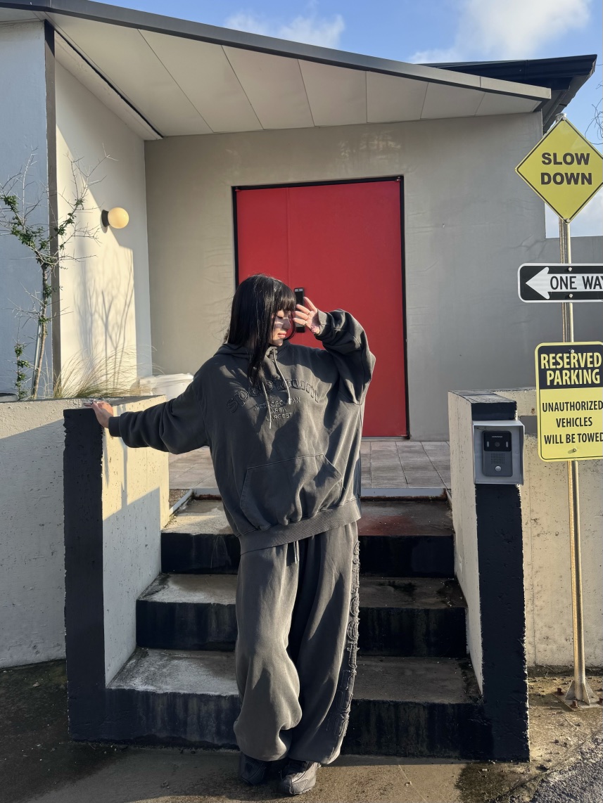 SEEOT韓國直郵㊣女裝新款推薦熱賣職業休閑真品休閑褲男女同款GGD休閑褲