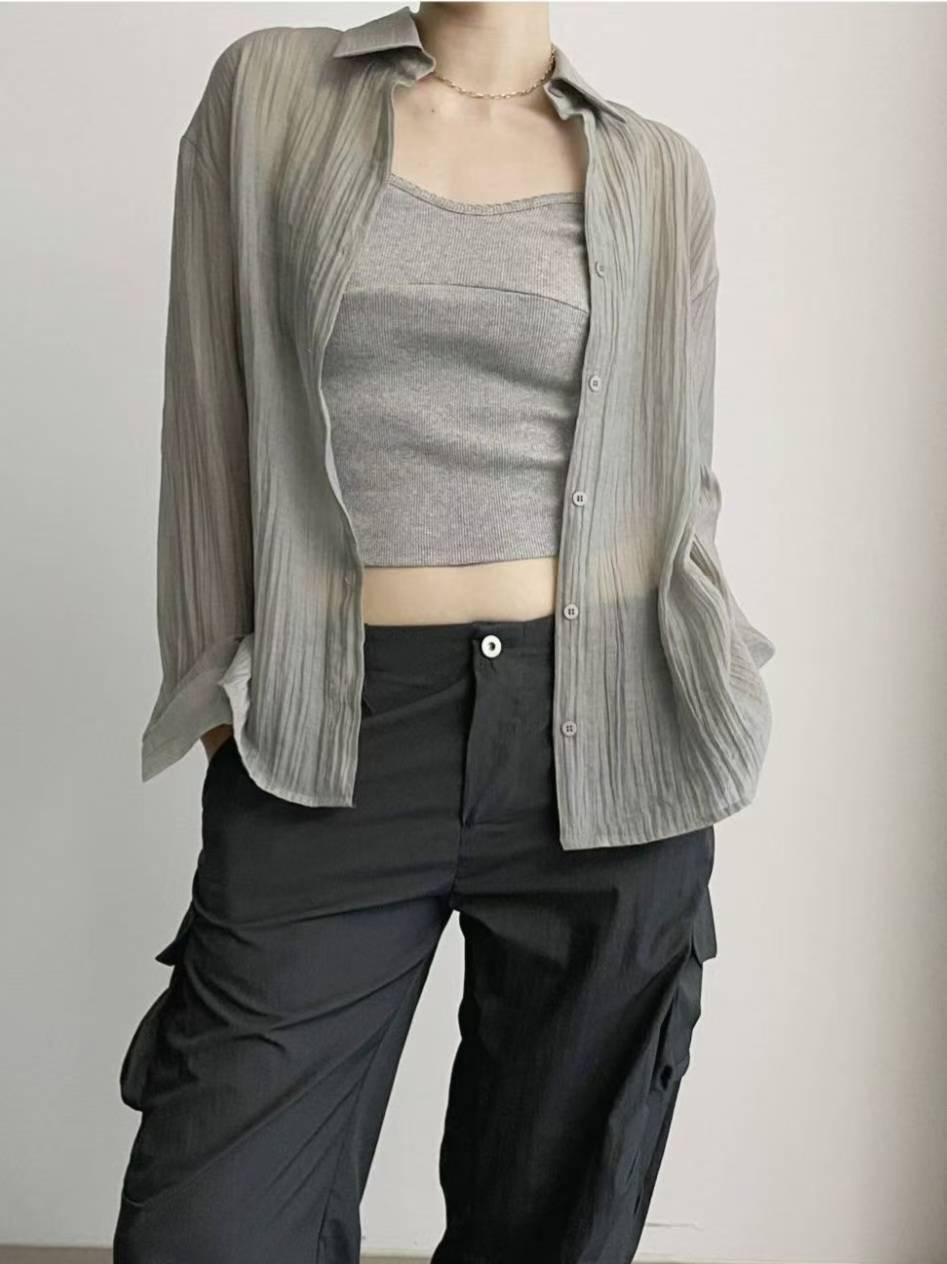 DAYEND東大門㊣直郵女裝新品人氣休閑25秋冬熱賣襯衫蕾絲衫DAYEND襯衫/蕾絲衫