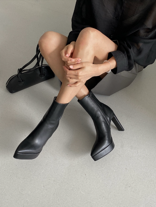 OPPA東大門㊣代購女裝新款25秋冬人氣推薦真品時尚職業靴子OPPA靴子