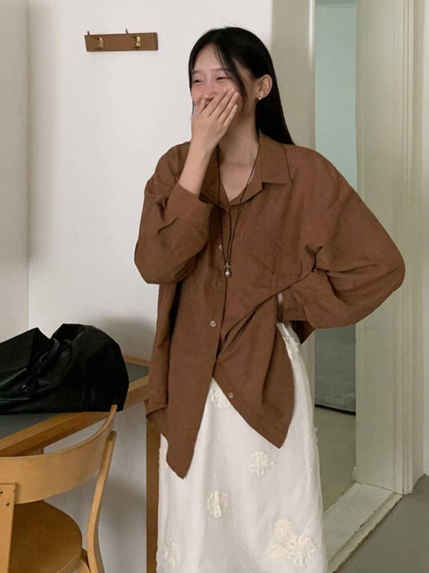 DAYEND韓國代購㊣女裝新品推薦時尚25秋冬真品熱賣襯衫蕾絲衫DAYEND襯衫/蕾絲衫