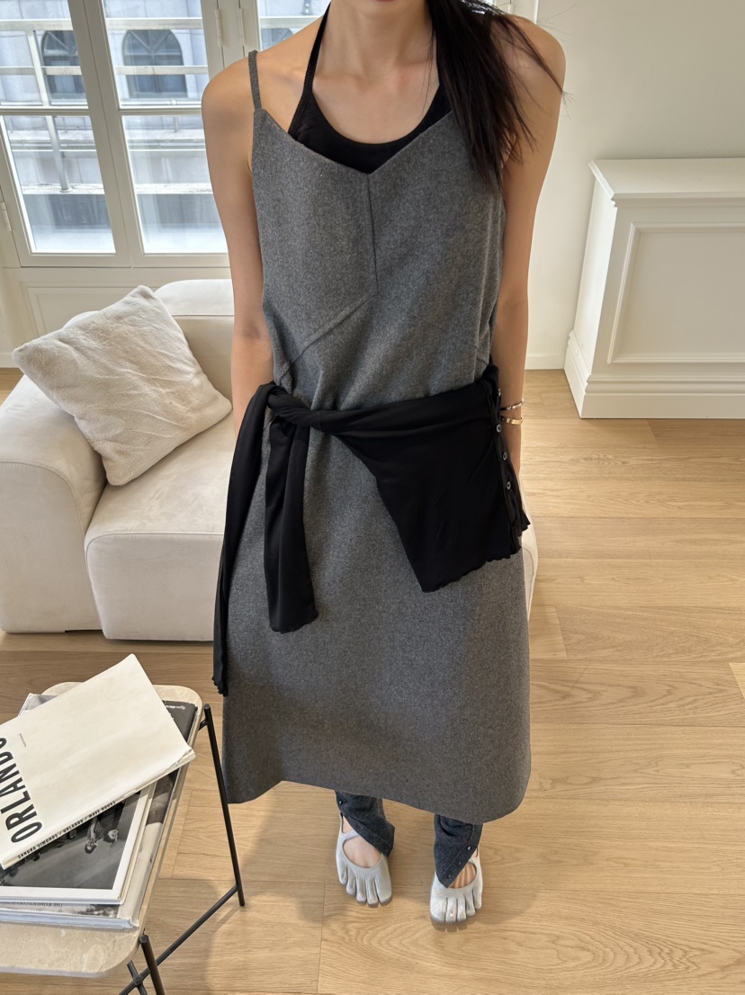 ME MO韓國直郵㊣女裝新品25秋冬時尚真品休閑熱賣職業連衣裙ME MO連衣裙
