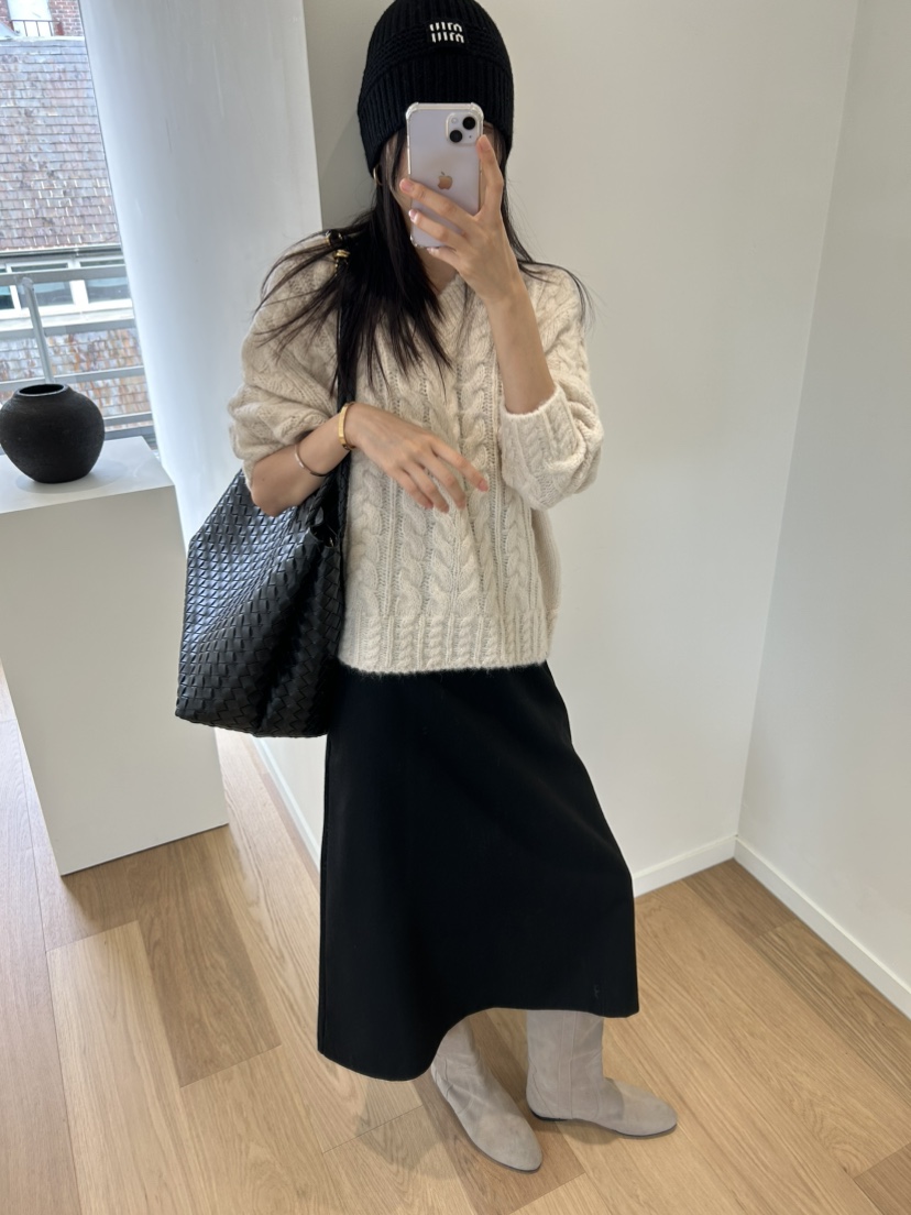 ME MO韓國代購㊣女裝新款真品人氣時尚25秋冬針織衫不含包ME MO針織衫圖色4