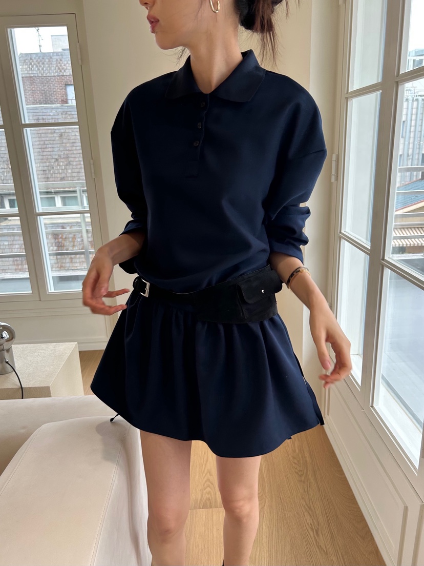 ME MO韓國直郵㊣女裝新款職業推薦25秋冬熱賣連衣裙不含腰包ME MO連衣裙
