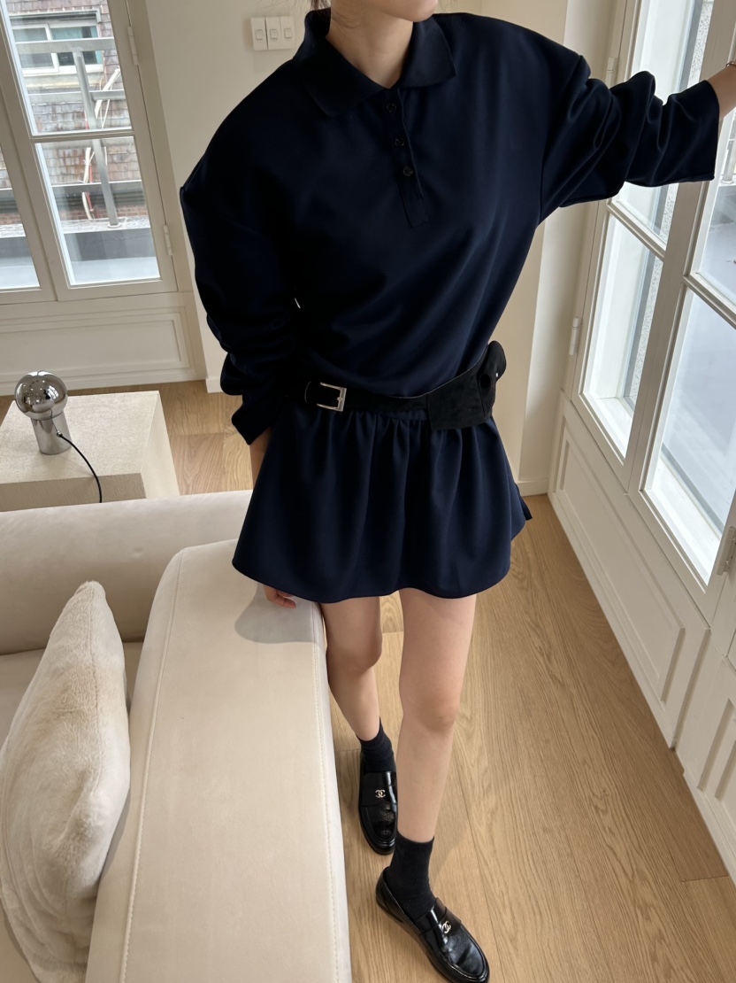ME MO韓國直郵㊣女裝新款職業推薦25秋冬熱賣連衣裙不含腰包ME MO連衣裙