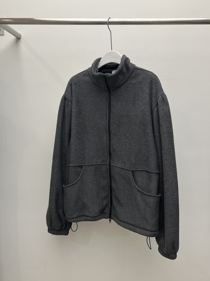 BEAMING SEOUL韓國代購㊣女裝新品職業熱賣時尚夾克羊毛拉鏈BEAMING SEOUL夾克