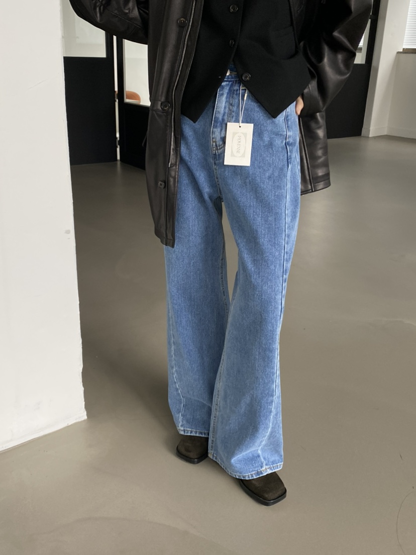 MOVENNE東大門㊣實拍女裝新款時尚真品人氣熱賣職業推薦牛仔褲MOVENNE牛仔褲