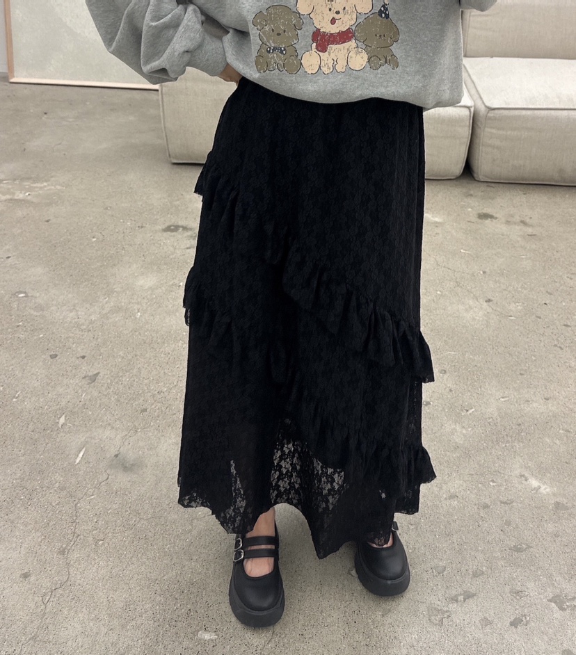 LOVABLE韓國直郵㊣女士新款職業休閑時尚熱賣真品人氣25秋冬長裙LOVABLE長裙
