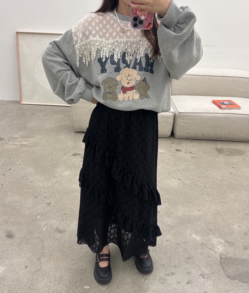 LOVABLE韓國直郵㊣女士新款職業休閑時尚熱賣真品人氣25秋冬長裙LOVABLE長裙