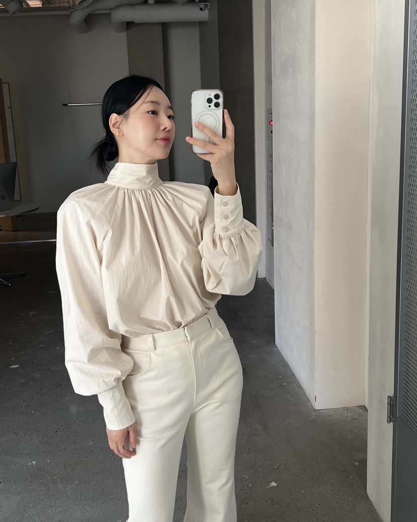 VERNI東大門㊣代購女裝新款休閑職業推薦熱賣25秋冬襯衫蕾絲衫VERNI襯衫/蕾絲衫