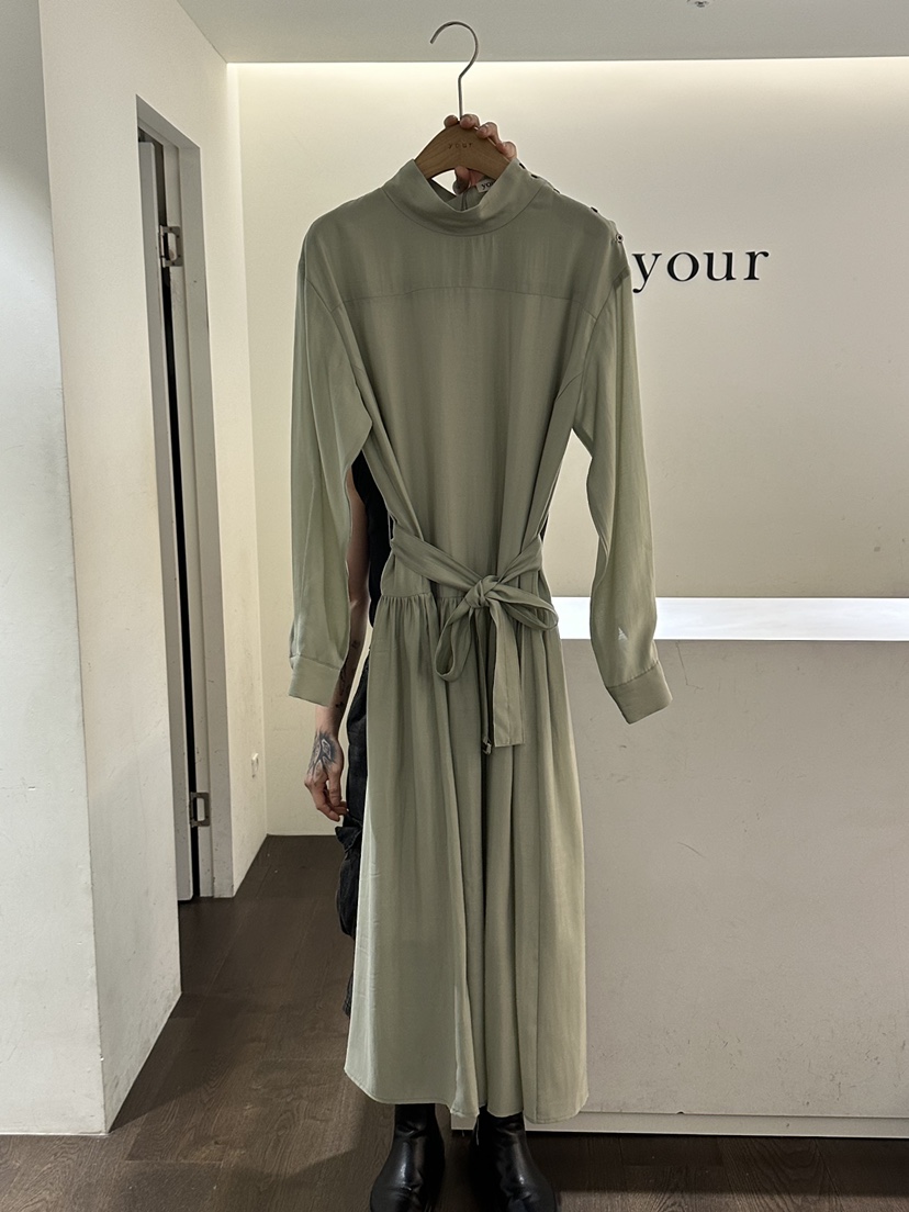 YOUR-P東大門㊣實拍女裝新品人氣真品熱賣25秋冬連衣裙含腰帶YOUR-P連衣裙