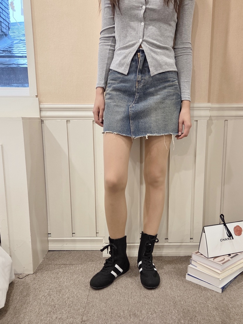 OPPA韓國直郵㊣女裝新款職業25秋冬休閑人氣真品熱賣時尚靴子OPPA靴子