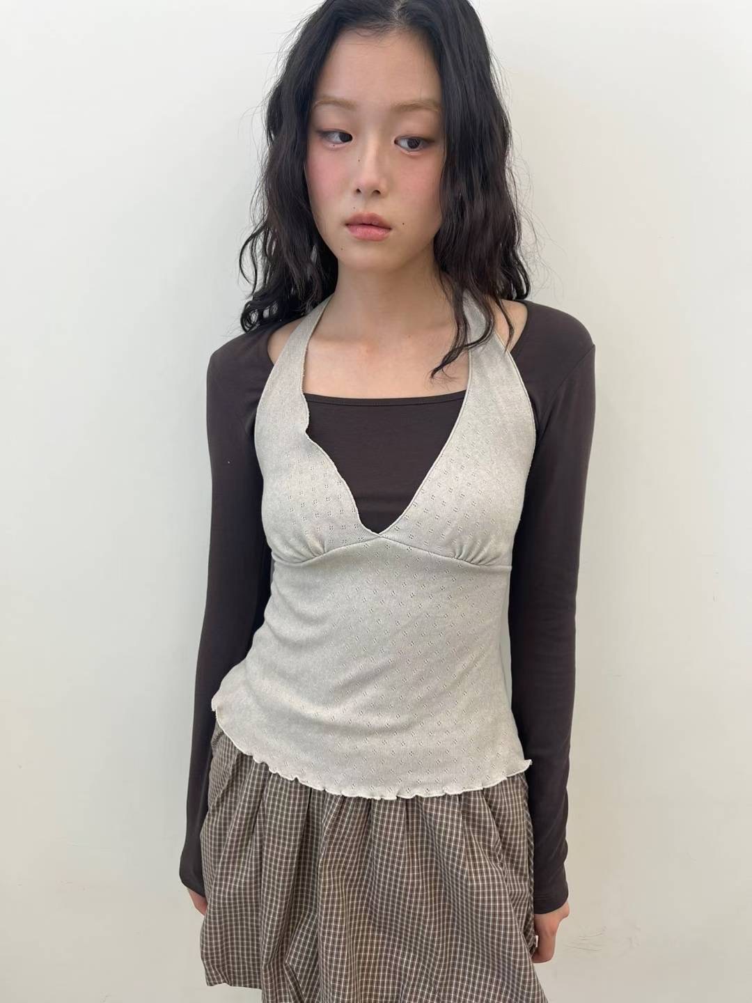 ORORA東大門㊣實拍女士新款真品職業推薦休閑吊帶背心不含內搭ORORA吊帶/背心圖色3