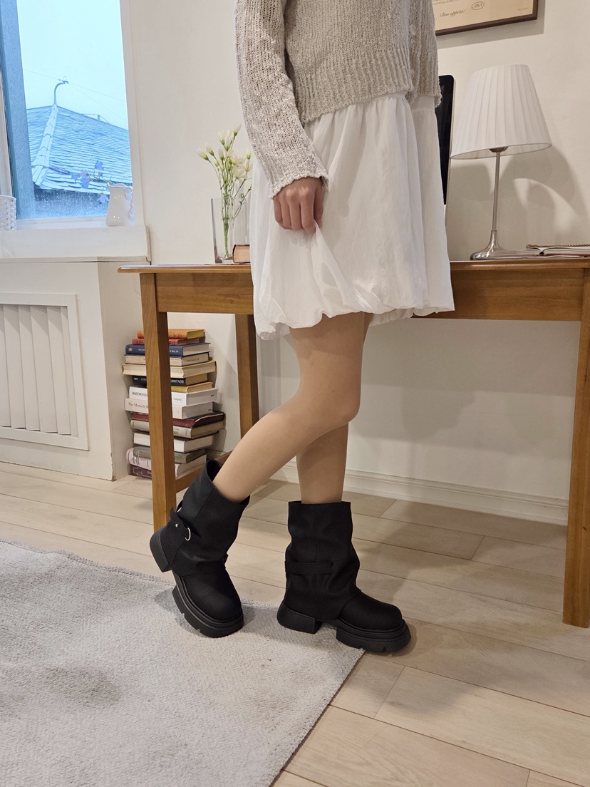 OPPA韓國代購㊣女裝新款人氣熱賣推薦休閑真品時尚25秋冬靴子OPPA靴子