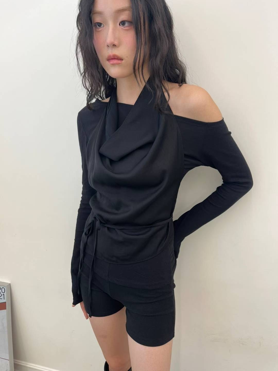 ORORA東大門㊣代購女裝新款休閑時尚職業熱賣人氣襯衫蕾絲衫ORORA襯衫/蕾絲衫圖色2