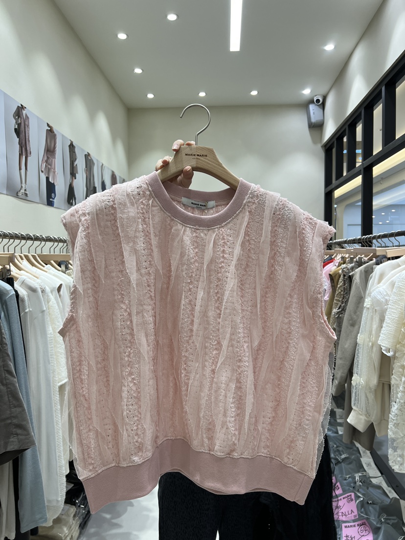 MARIE MARIE韓國直郵㊣女裝新品職業人氣熱賣休閑吊帶背心MARIE MARIE吊帶/背心圖色2