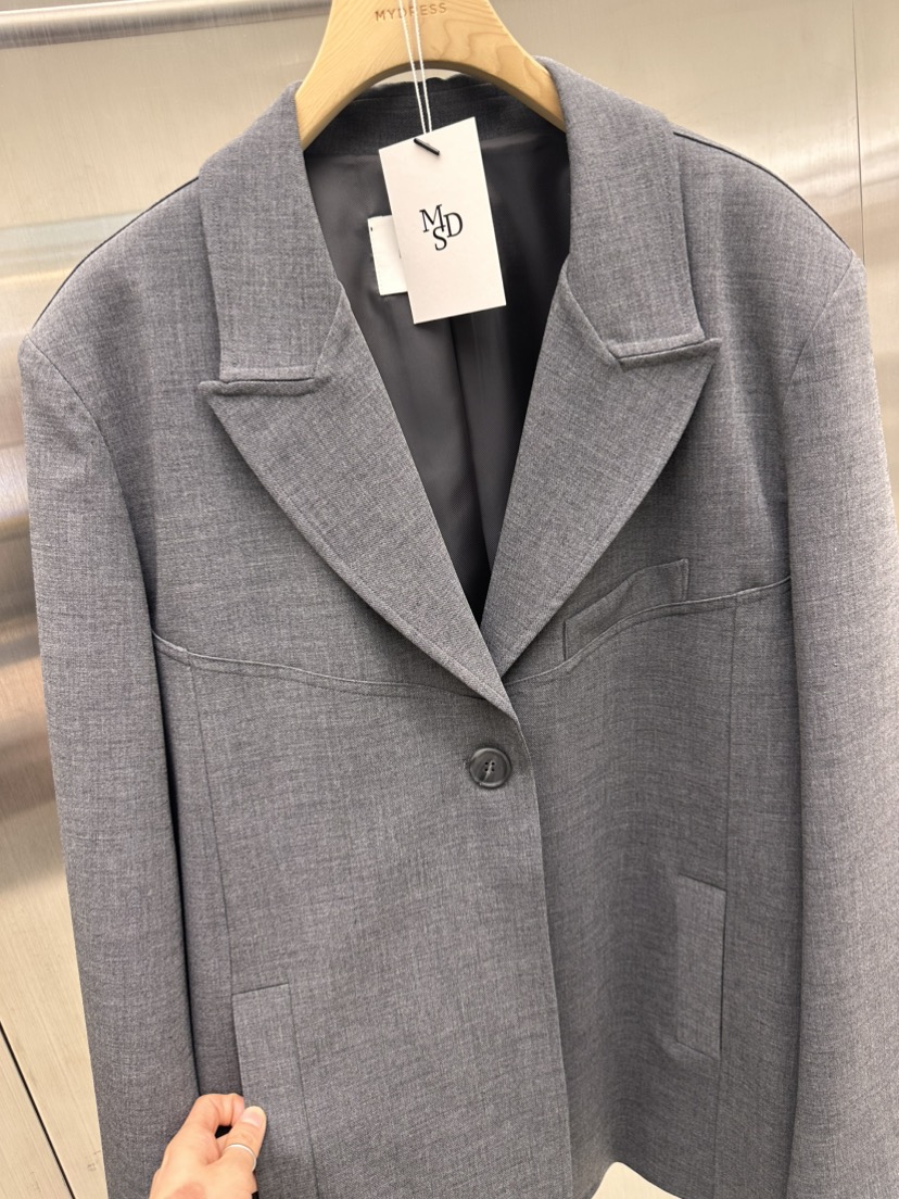 MYDRESS東大門㊣直郵女裝新款真品推薦休閑職業熱賣時尚夾克MYDRESS夾克