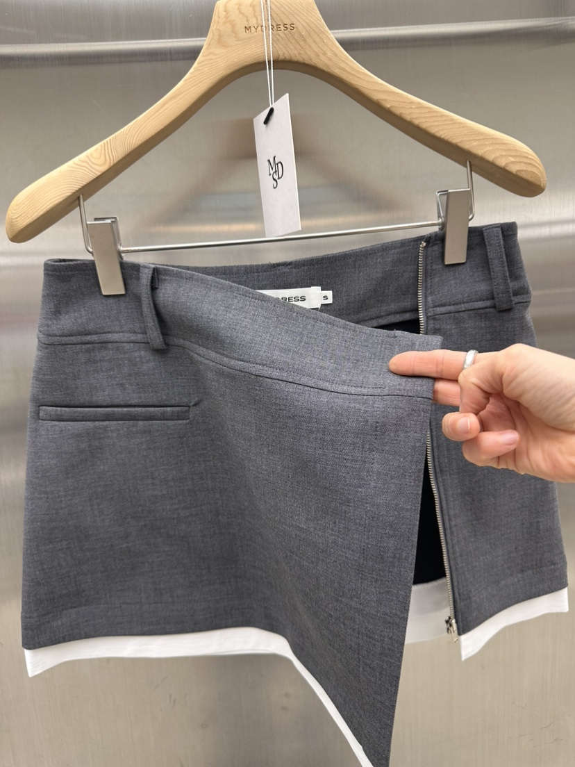 MYDRESS東大門㊣直郵女士新款熱賣時尚人氣職業推薦25秋冬短裙MYDRESS短裙