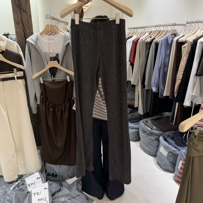 AVECNOUS東大門㊣直郵女士新品熱賣休閑真品推薦25秋冬休閑褲AVECNOUS休閑褲