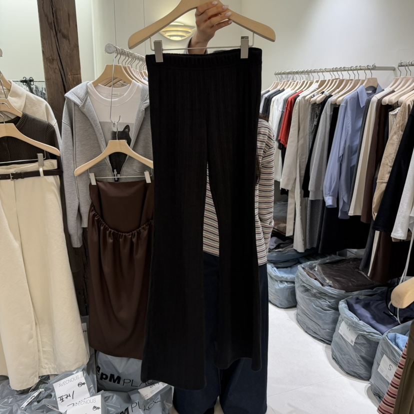 AVECNOUS東大門㊣直郵女士新品熱賣休閑真品推薦25秋冬休閑褲AVECNOUS休閑褲