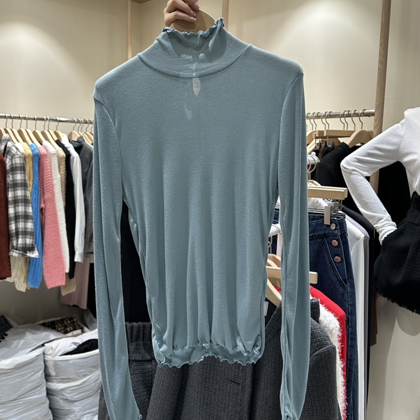 VINTAGE VIBE東大門㊣代購女裝新品推薦人氣真品長袖T恤雙面VINTAGE VIBE長袖T恤圖色3