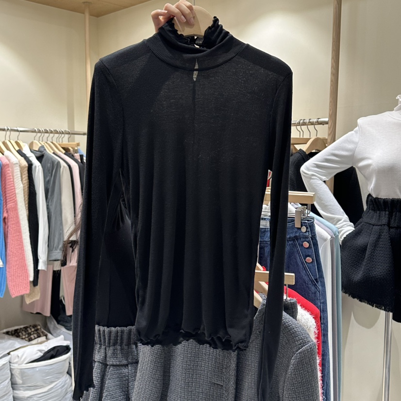 VINTAGE VIBE東大門㊣代購女裝新品推薦人氣真品長袖T恤雙面VINTAGE VIBE長袖T恤圖色5
