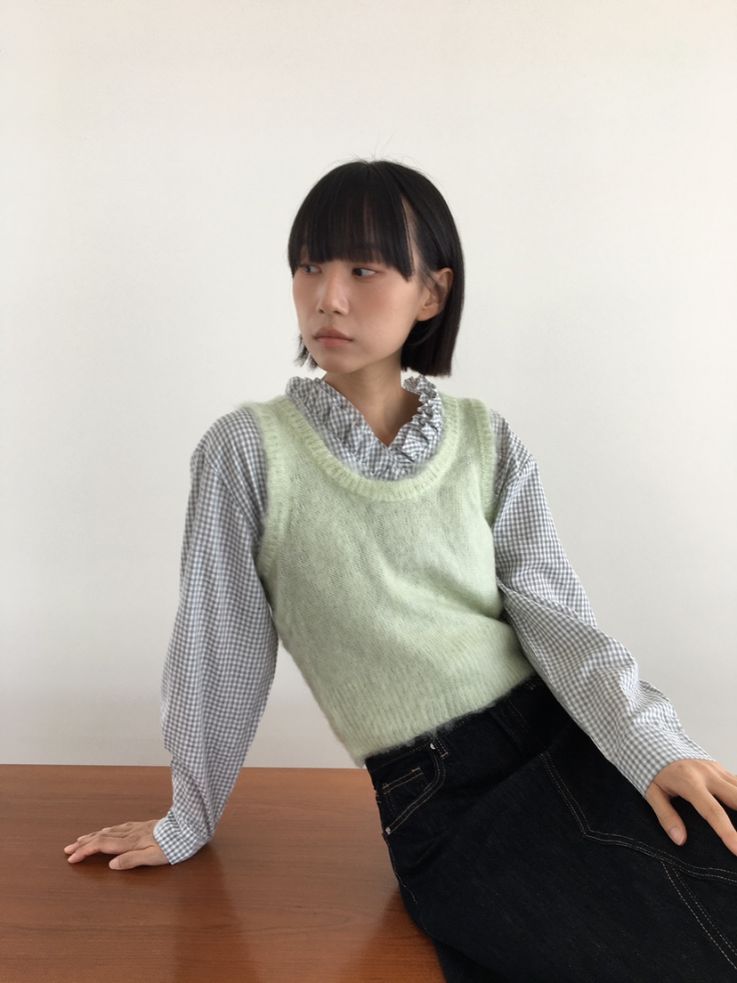 CCW東大門㊣代購女士新品熱賣推薦職業時尚真品25秋冬吊帶背心CCW--NYUNYU吊帶/背心