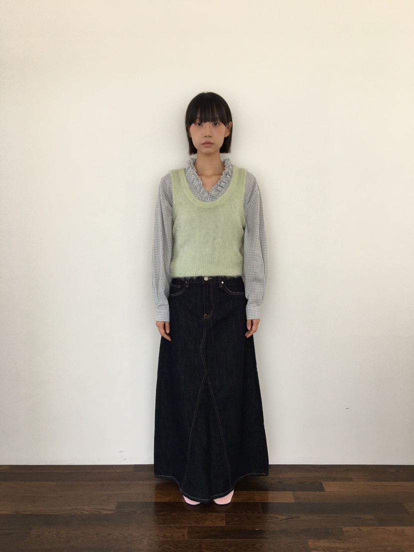 CCW東大門㊣代購女士新品熱賣推薦職業時尚真品25秋冬吊帶背心CCW--NYUNYU吊帶/背心
