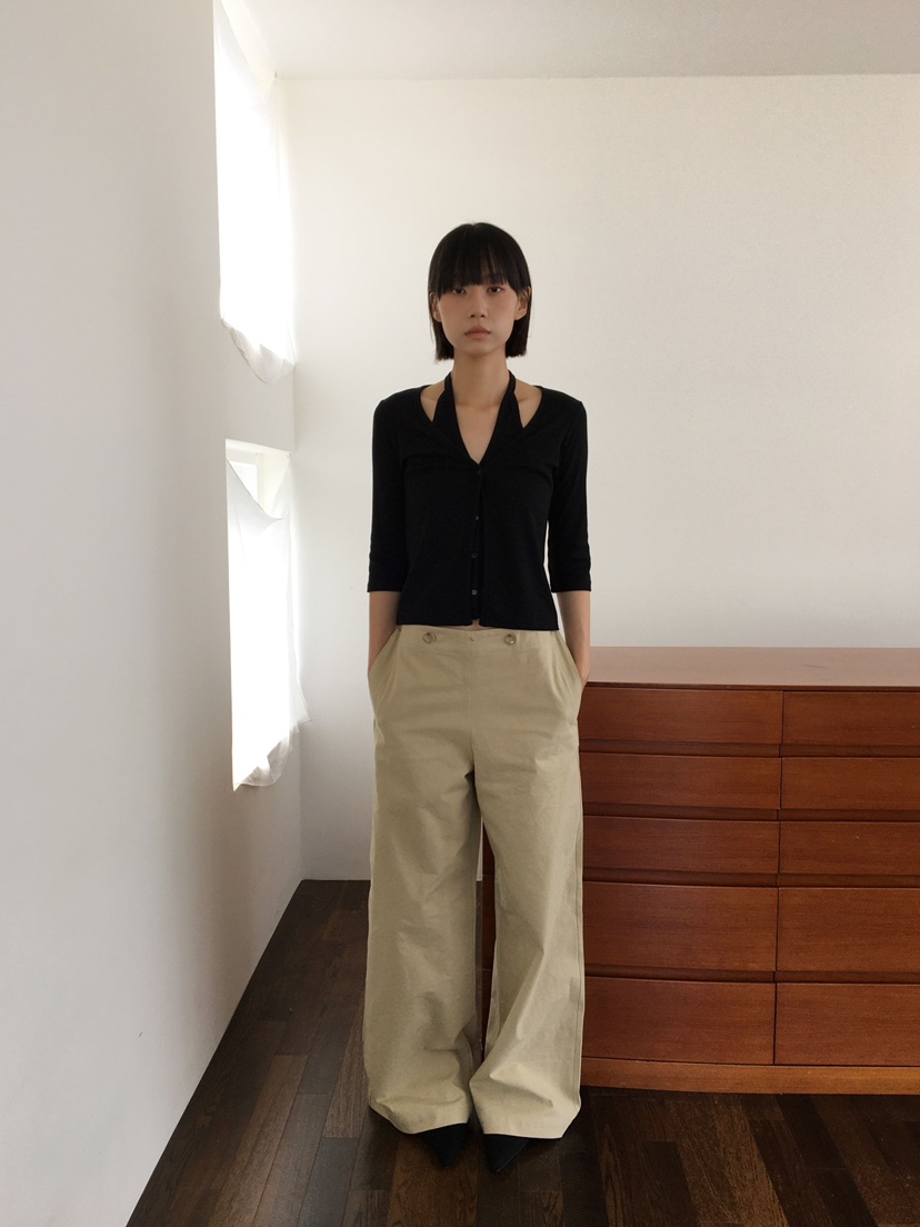 CCW韓國代購㊣女裝新品時尚熱賣推薦真品休閑25秋冬職業針織衫CCW--NYUNYU針織衫